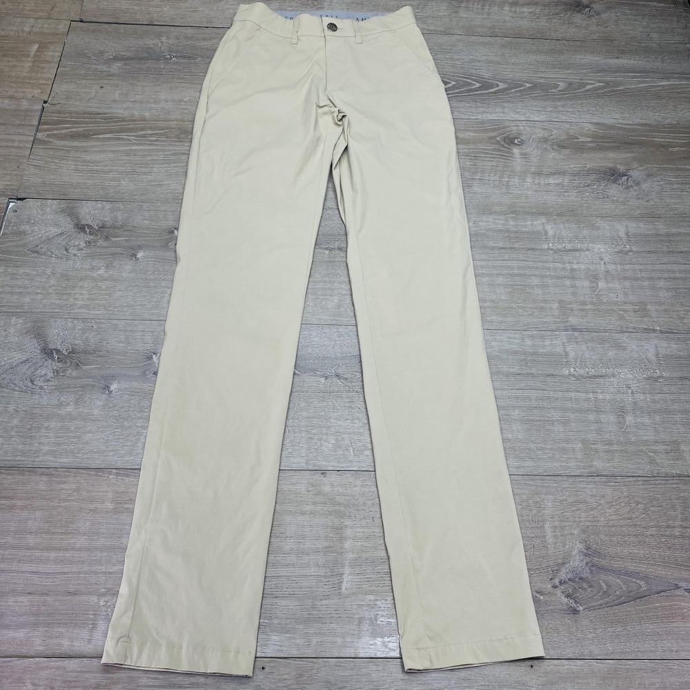 American Tall Pants Mens 34x36 Beige Khaki Chino Straight Leg Pants Casual